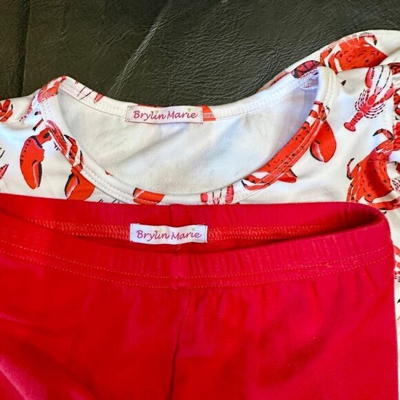 Brylin Marie Top, Ruffle Shorts Outfit 4/5T NWOT & Mary Jane Shoes SZ 9 - Picture 2 of 5